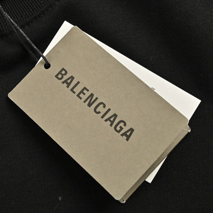 Camiseta Balenciaga - Logotipo monocromático