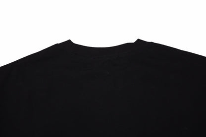 Camiseta Dior con bordado de lagarto - Negra