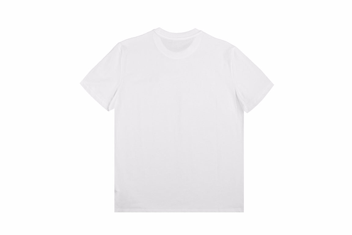 Camiseta Dior con el logo de la doble D (blanca)