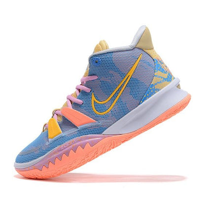 NIKE Kyrie 7 - E - Pressions Sneakers - Red Unisex Streetwear Limited Edition