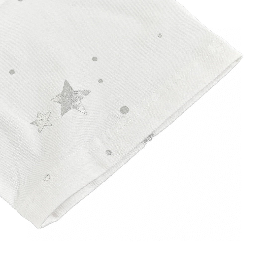Camiseta blanca con estampado de estrella de Dior