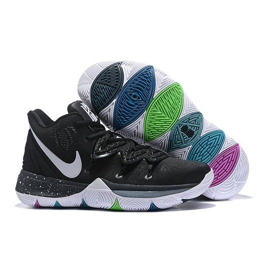 NIKE Kyrie 5 - Magic Shoes - Black Unisex Streetwear Limited Edition
