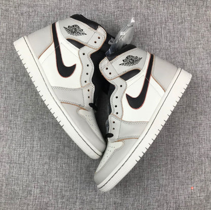 JORDAN 1 Retro High Og Defiant - Sb Nyc To Paris Sneakers - Black Unisex Streetwear Limited Edition