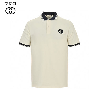 Prada Logo Patch Polo Shirt - Red Unisex Streetwear Limited Edition - <span>This Prada polo shirt features a sleek navy design with understated elegance. The shirt is