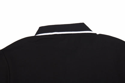 Polo Dior con diseño de logotipo floral