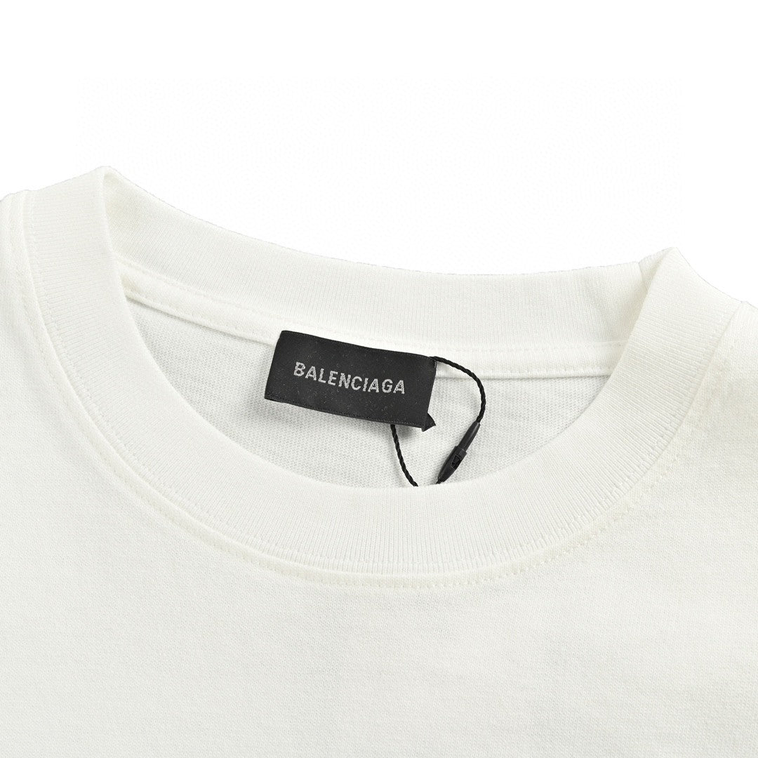 Camiseta Balenciaga - Estampado de código de barras