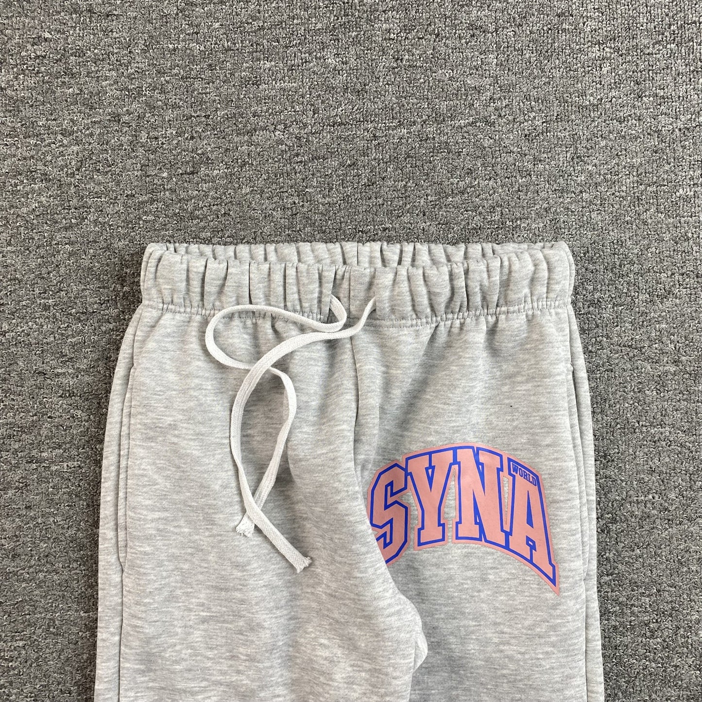 SYNA World College Sweatpants - Grey Unisex Streetwear Limited Edition