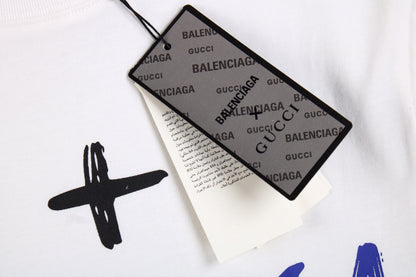 Camiseta blanca GUCCI x BALENCIAGA