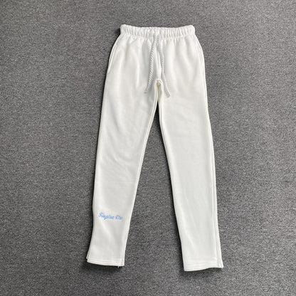 SYNA World Syna Logo Sweatpants - White Unisex Streetwear Limited Edition