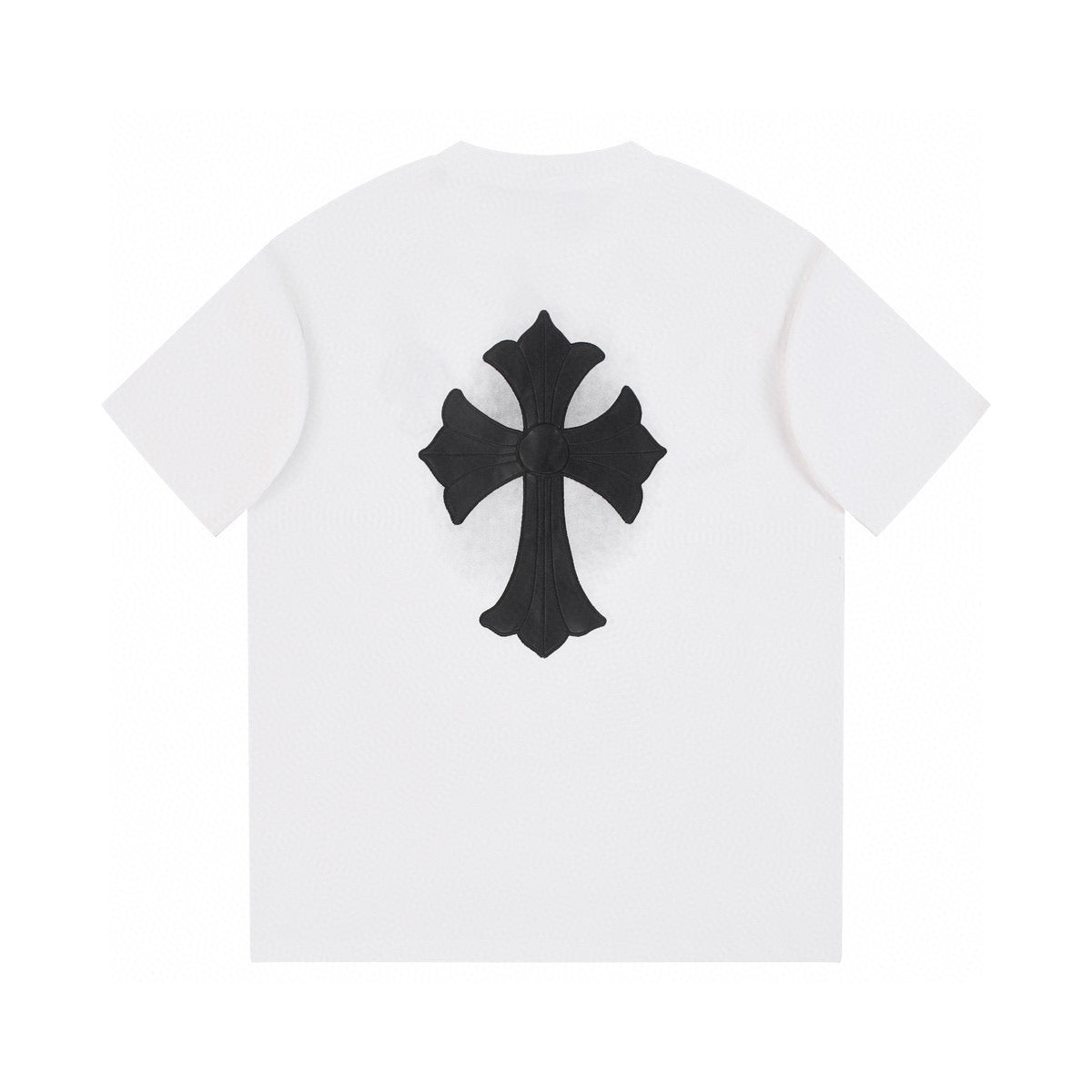 CHROME Hearts Cross T-shirt White - Black Unisex Streetwear Limited Edition