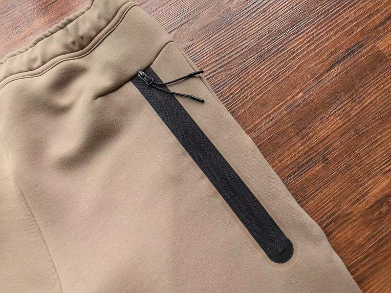NIKE TECH FLEECE PANTS x SANDALWOOD/LIGHT BONE WHITE - insole - replica sneakers