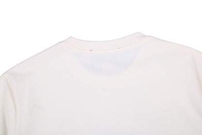 Camiseta Gucci con logo de rayo (Crema)