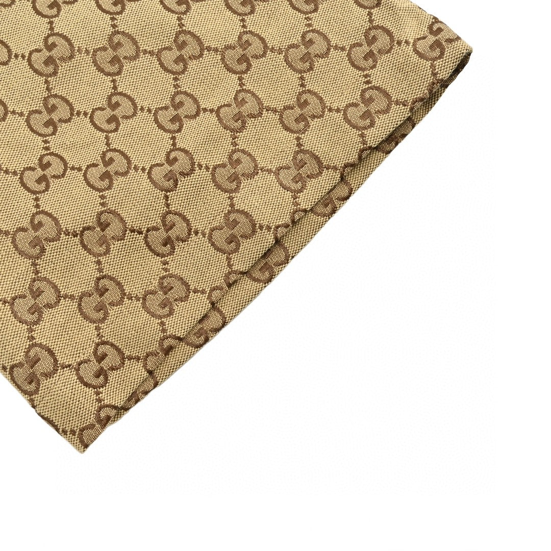 Camisa Gucci GG Monogram Beige de manga corta