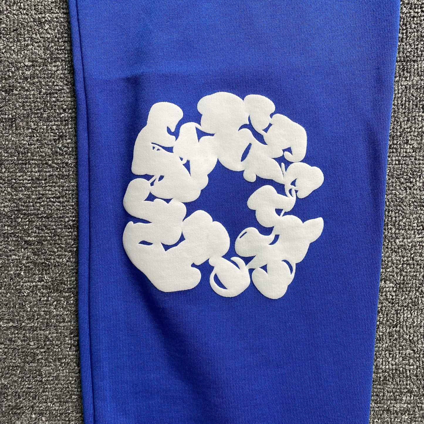 DENIM TEARS COTTON WREATH SWEATPANTS DEEP BLUE - insole - replica sneakers