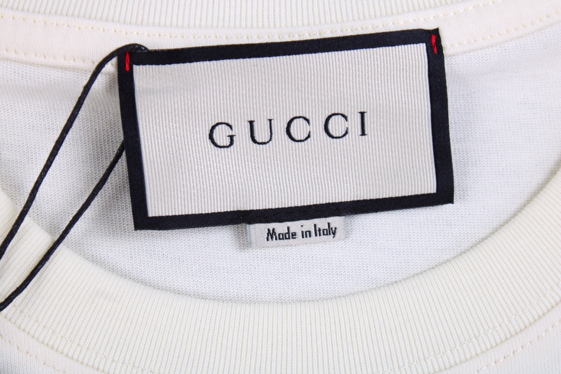 Camiseta Gucci Bunny Trio (Blanca)