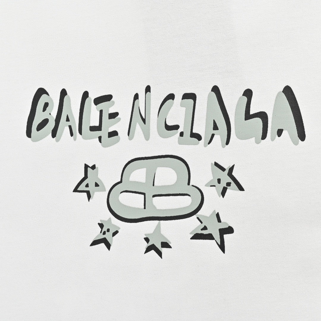 Camiseta Balenciaga - Estampado de estrella