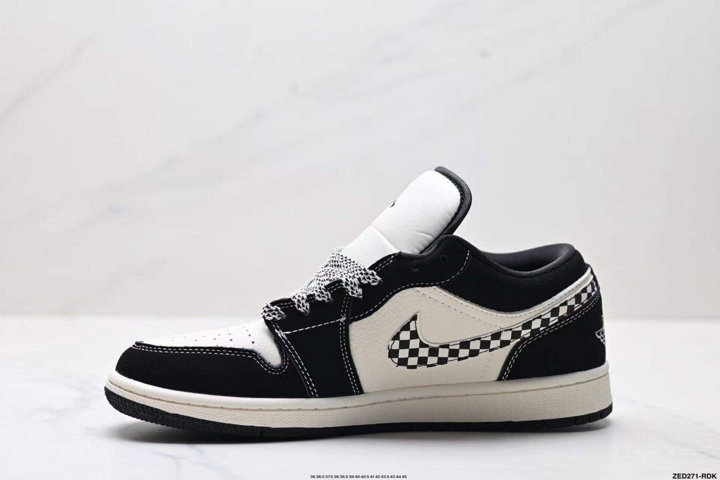 JORDAN 1 Mid - Equality Sneakers - Black Unisex Streetwear Limited Edition