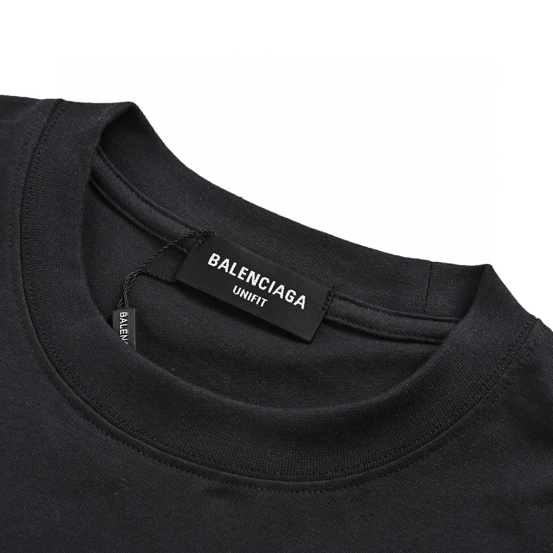 Camiseta gráfica Balenciaga Paris