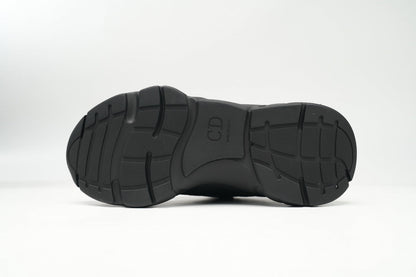 DIOR B22 Silver Sneakers - Black Unisex Streetwear Limited Edition