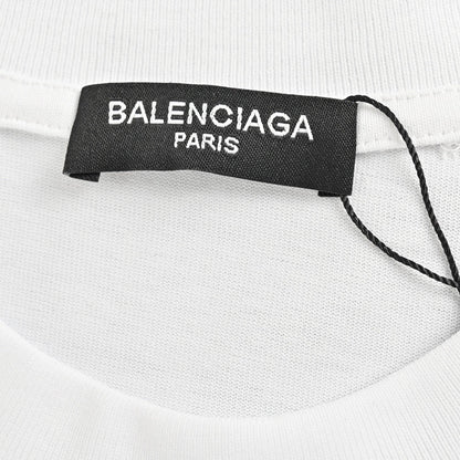 Camiseta Balenciaga - Logotipo desgastado