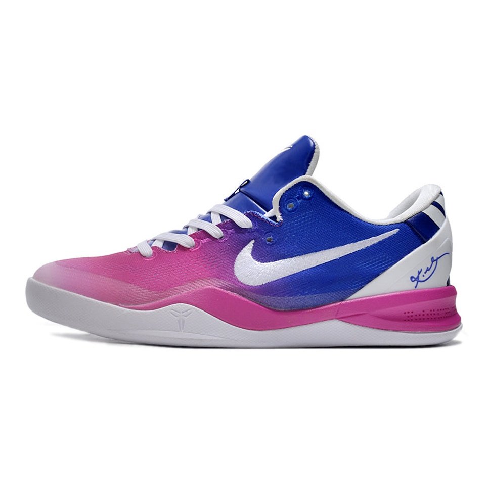 NIKE Kobe 8 - Gradient Shoes - Purple Unisex Streetwear Limited Edition