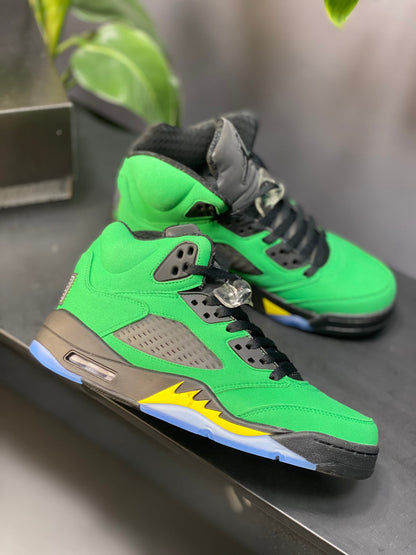 JORDAN 5 Retro - Se Oregon Sneakers - Black Unisex Streetwear Limited Edition