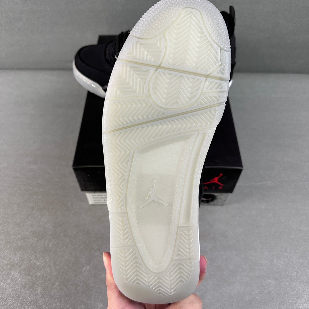 JORDAN 4 - Eminem Carhartt Sneakers - Black Unisex Streetwear Limited Edition