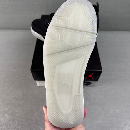 JORDAN 4 - Eminem Carhartt Sneakers - Black Unisex Streetwear Limited Edition