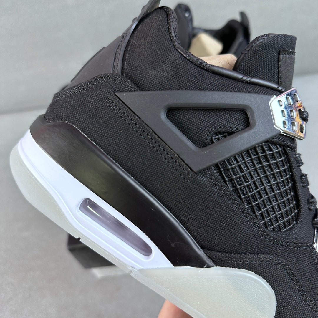 JORDAN 4 - Eminem Carhartt Sneakers - Black Unisex Streetwear Limited Edition
