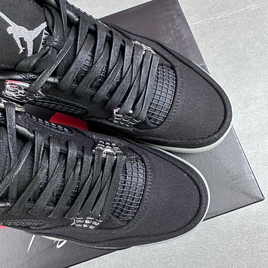 JORDAN 4 - Eminem Carhartt Sneakers - Black Unisex Streetwear Limited Edition