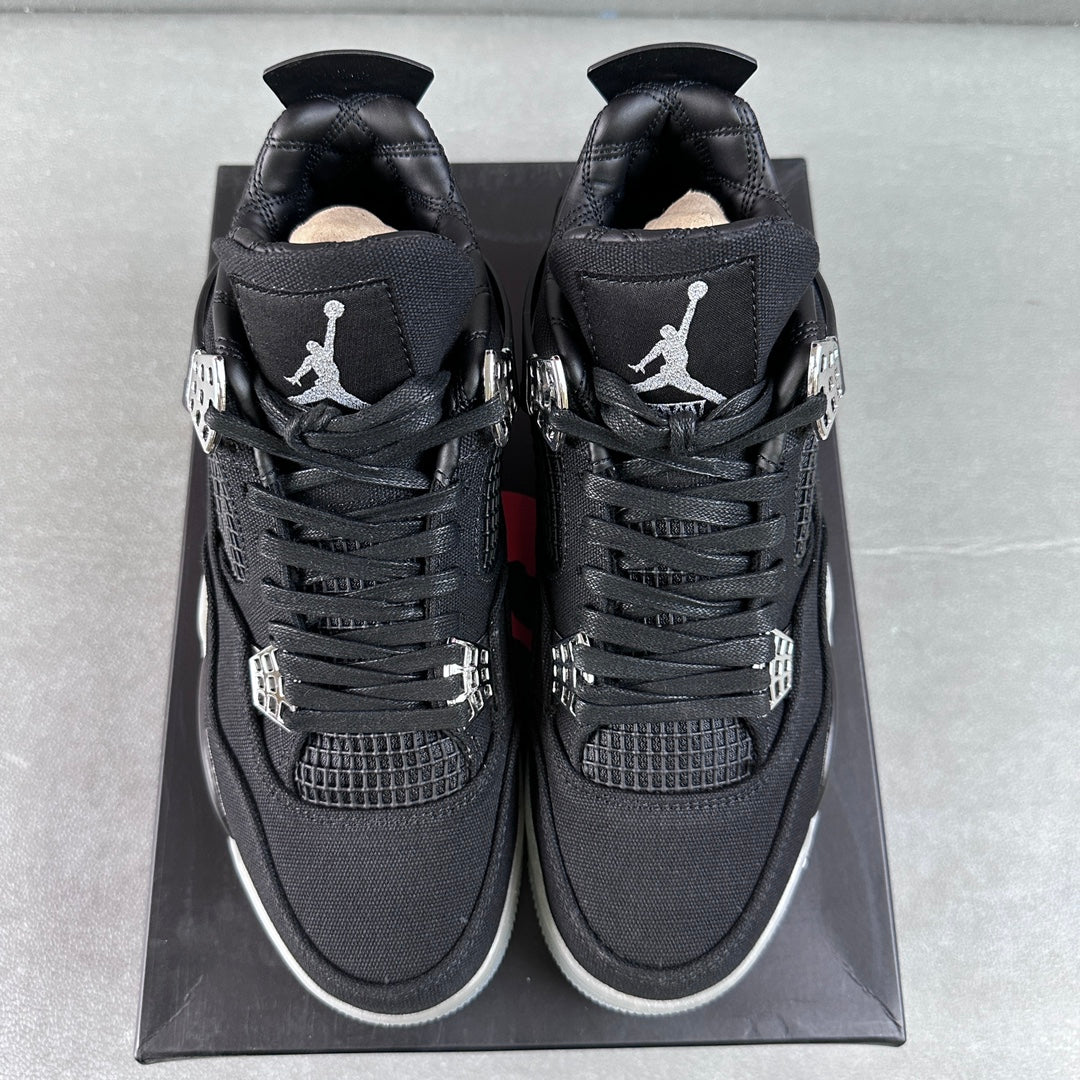 JORDAN 4 - Eminem Carhartt Sneakers - Black Unisex Streetwear Limited Edition