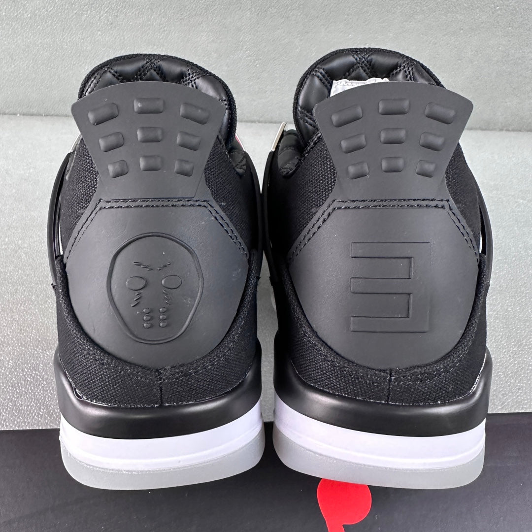 JORDAN 4 - Eminem Carhartt Sneakers - Black Unisex Streetwear Limited Edition