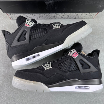 JORDAN 4 - Eminem Carhartt Sneakers - Black Unisex Streetwear Limited Edition