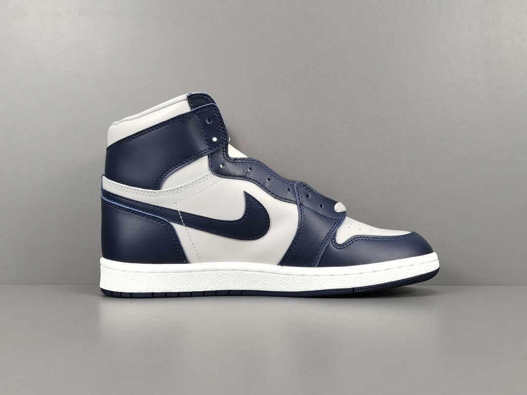 JORDAN 1 High 85 - Georgetown - Black Unisex Streetwear Limited Edition