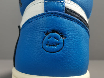 JORDAN 1 High Og Sp - Fragment Travis Scott Sneakers - Black Unisex Streetwear Limited Edition