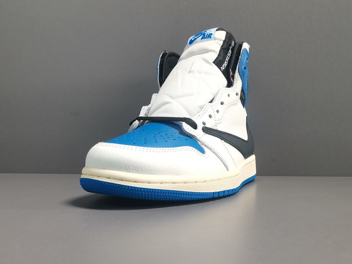 JORDAN 1 High Og Sp - Fragment Travis Scott Sneakers - Black Unisex Streetwear Limited Edition
