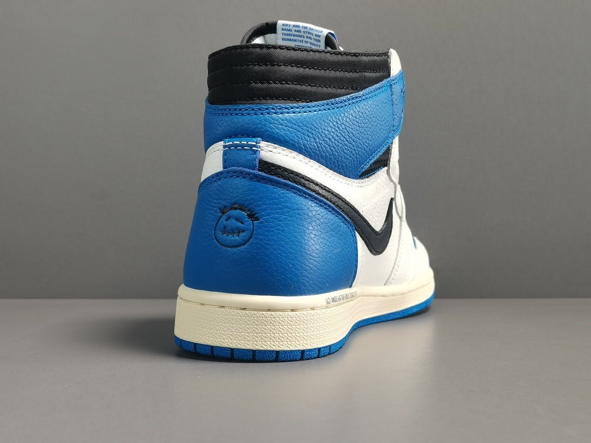 JORDAN 1 High Og Sp - Fragment Travis Scott Sneakers - Black Unisex Streetwear Limited Edition