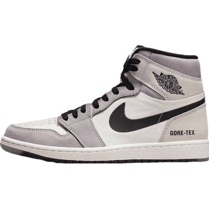 JORDAN 1 High - Element Gore-te - Light Bone - Black Unisex Streetwear Limited Edition