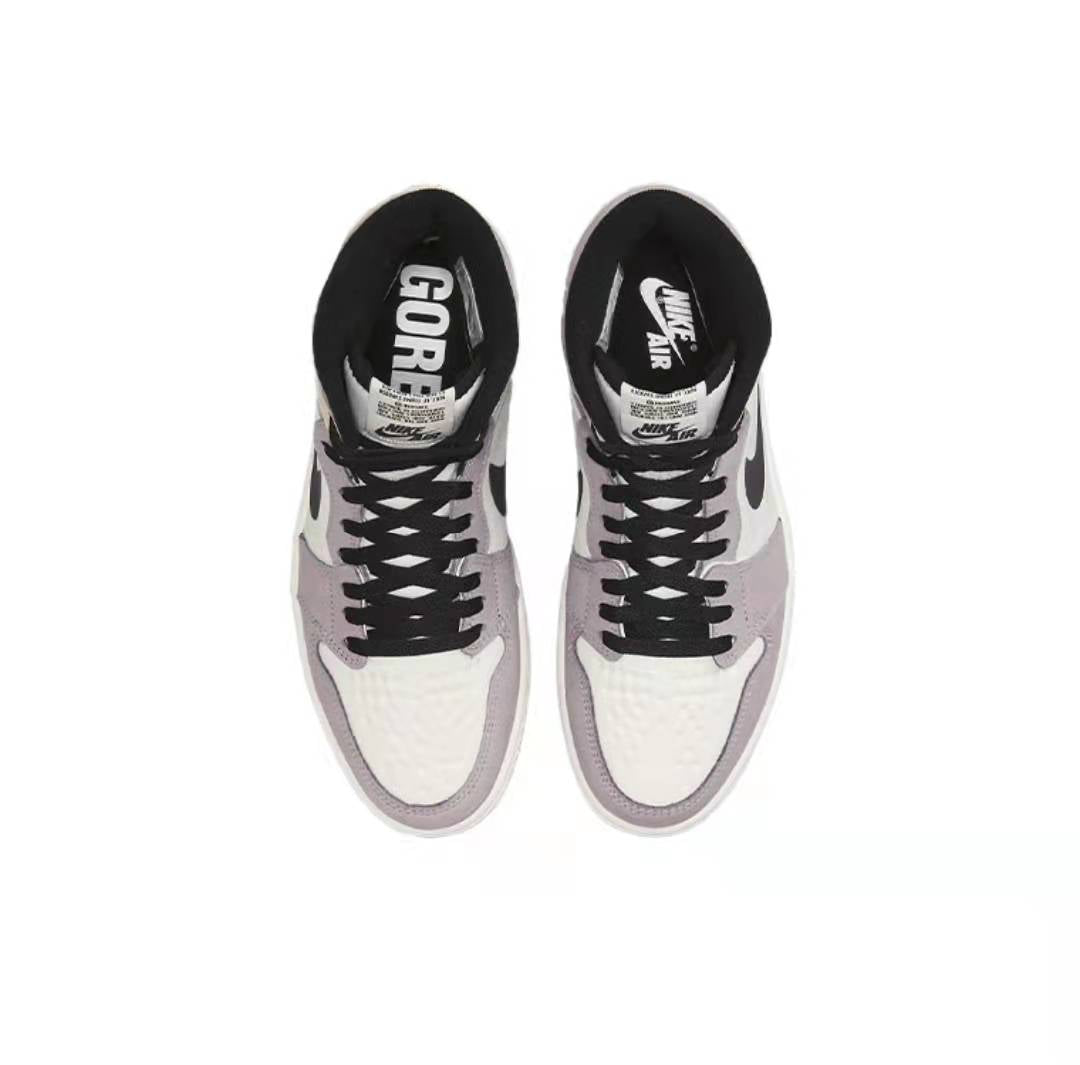 JORDAN 1 High - Element Gore-te - Light Bone - Black Unisex Streetwear Limited Edition