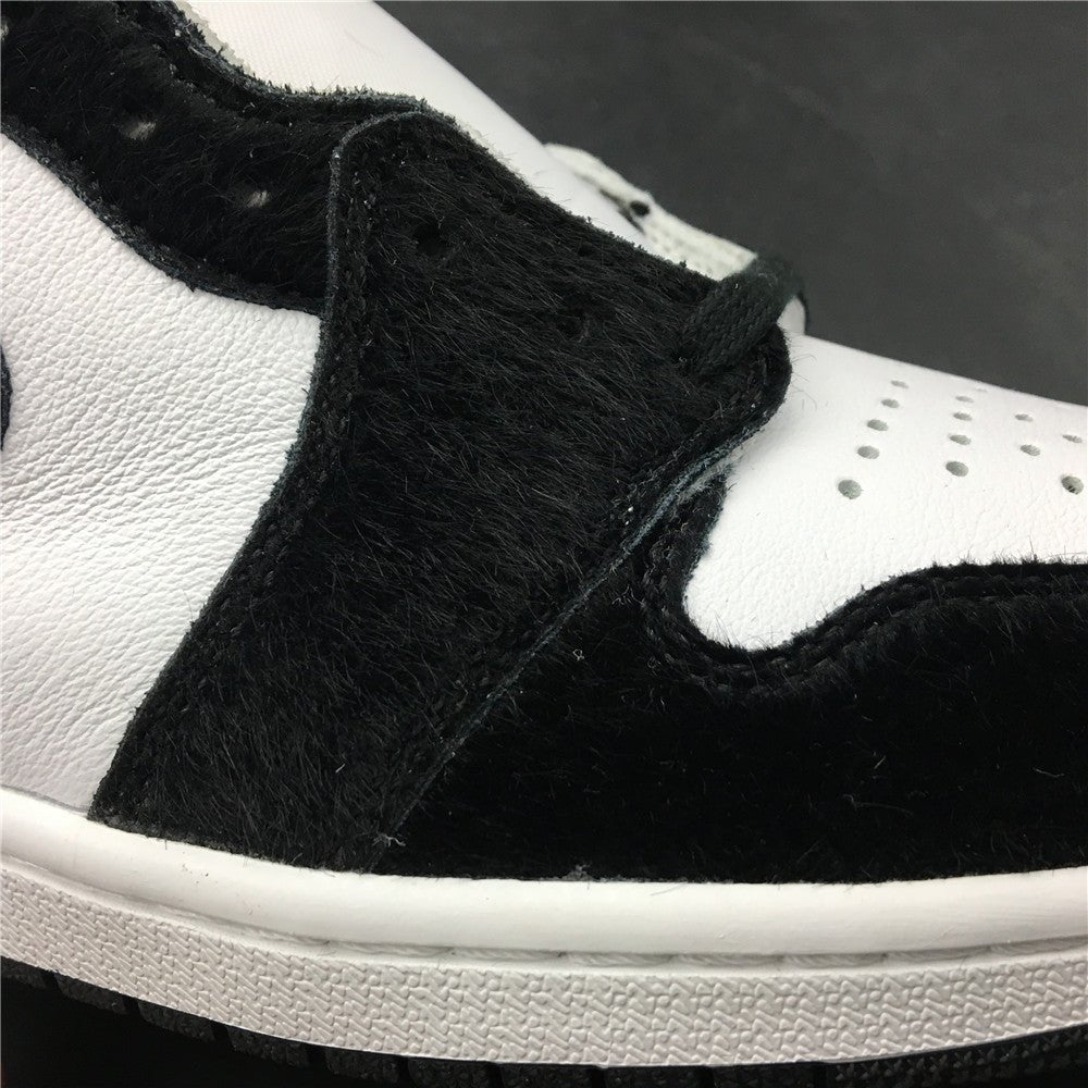 JORDAN 1 High - Panda - White Sneakers - Black Unisex Streetwear Limited Edition