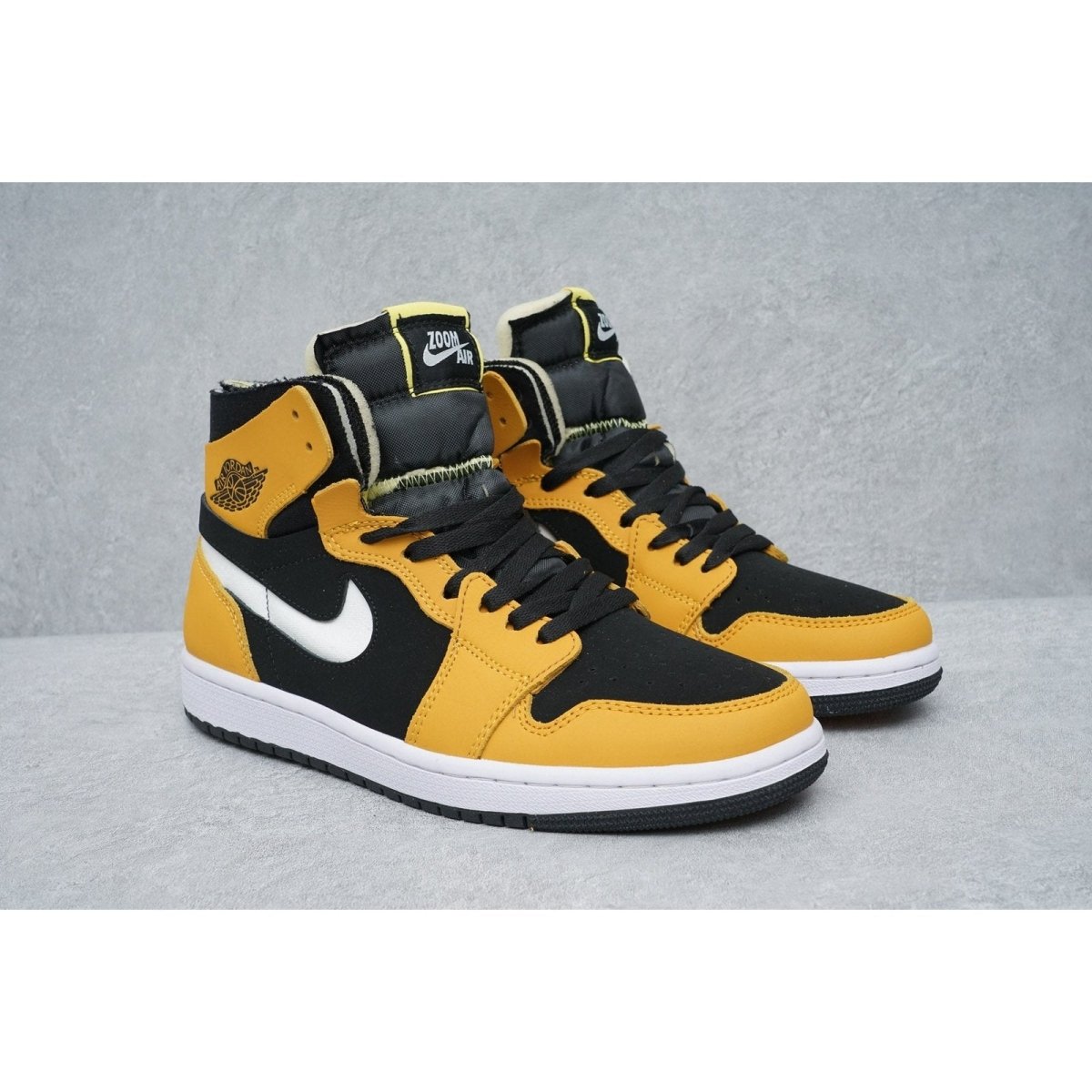 JORDAN 1 High Zoom Air Cmft - Monarch Sneakers - Black Unisex Streetwear Limited Edition