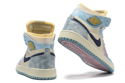 JORDAN 1 High Zoom Air Cmft - Celestine - Blue Unisex Streetwear Limited Edition