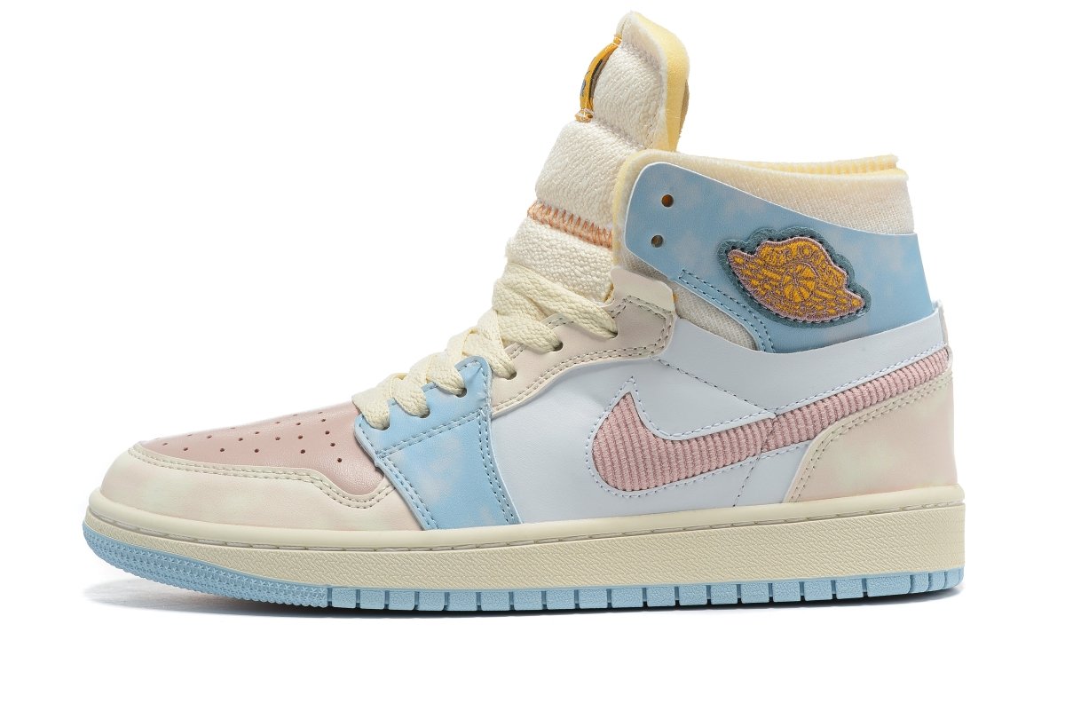 JORDAN 1 High Zoom Air Cmft - O - Ford - Pink Unisex Streetwear Limited Edition