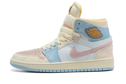 JORDAN 1 High Zoom Air Cmft - O - Ford - Pink Unisex Streetwear Limited Edition