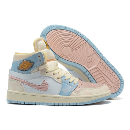 JORDAN 1 High Zoom Air Cmft - O - Ford - Pink Unisex Streetwear Limited Edition