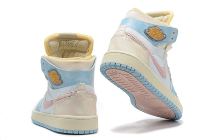 JORDAN 1 High Zoom Air Cmft - O - Ford - Pink Unisex Streetwear Limited Edition