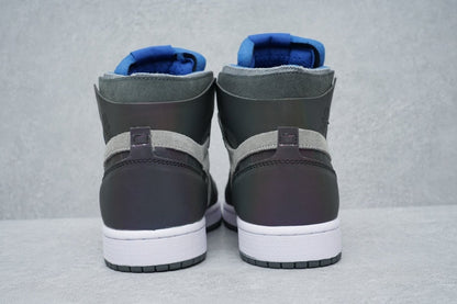 JORDAN 1 High Zoom Cmft - Black Unisex Streetwear Limited Edition