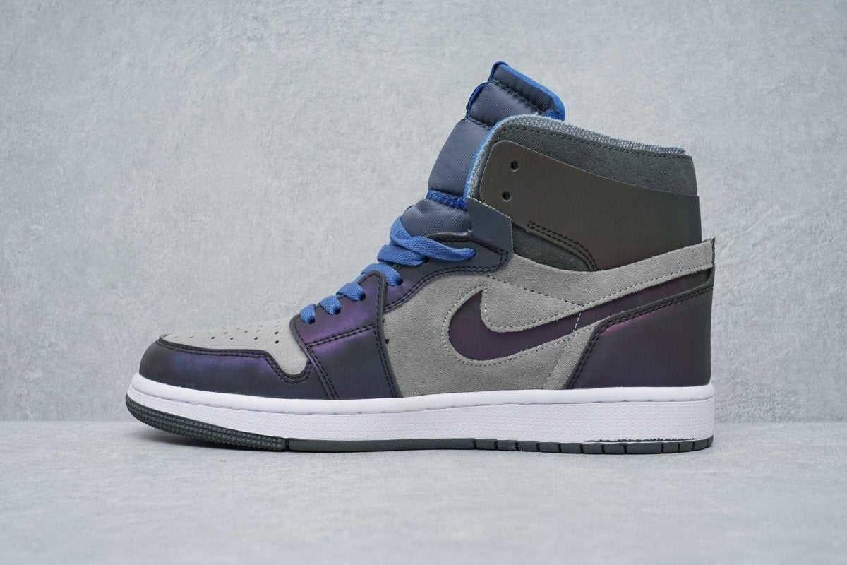 JORDAN 1 High Zoom Cmft - Black Unisex Streetwear Limited Edition