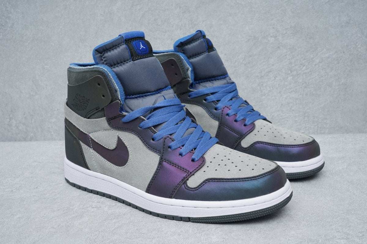 JORDAN 1 High Zoom Cmft - Black Unisex Streetwear Limited Edition
