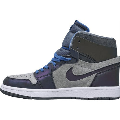 JORDAN 1 High Zoom Cmft - Black Unisex Streetwear Limited Edition